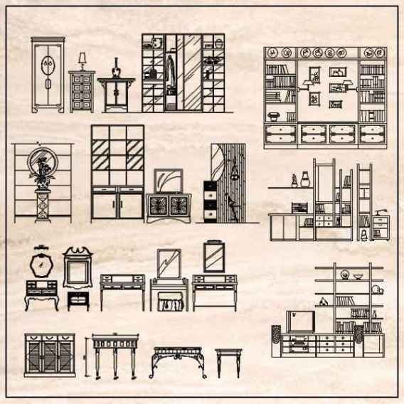 Furniture Elevation design