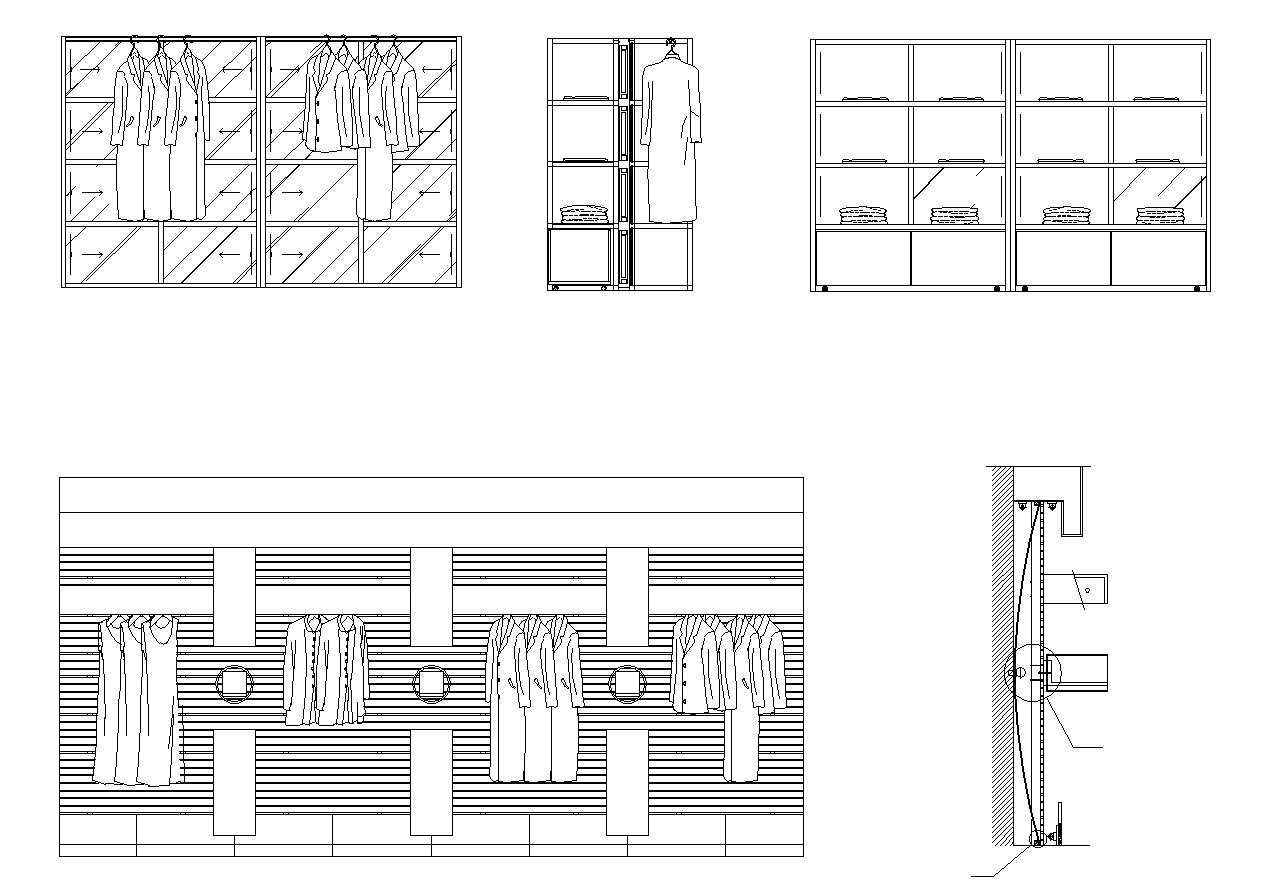Shopping Centers,Store CAD Design Elevation,Details Elevation Bundle】V ...
