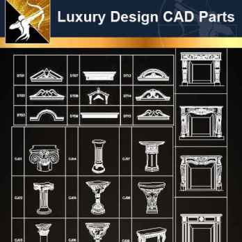 ★【Architecture Decoration Design Element CAD Blocks 】
